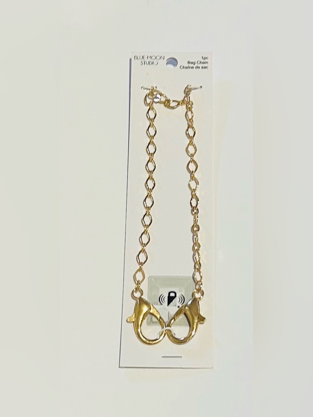 New Bag Chain 11” Handcuffs Gold Colored